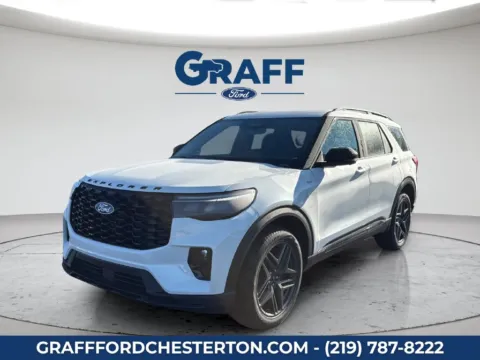 White 2027 Ford Explorer ST-Line for sale in Chesterton, IN