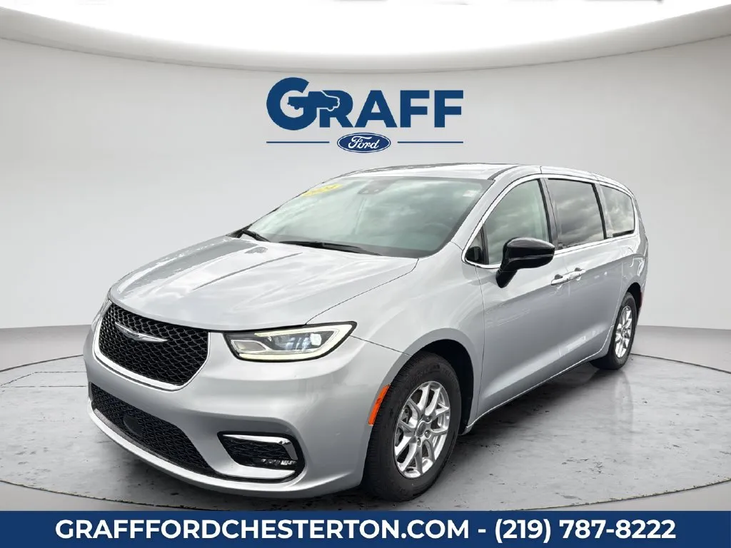 Silver 2024 Chrysler Pacifica Touring L for sale in Chesterton, IN