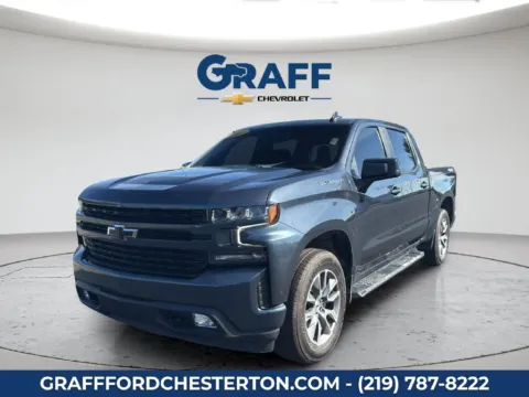 Gray 2021 Chevrolet Silverado 1500 RST for sale in Chesterton, IN