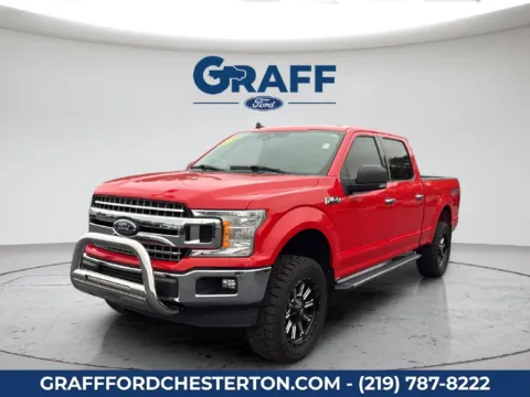 Red 2020 Ford F-150 XLT for sale in Chesterton, IN