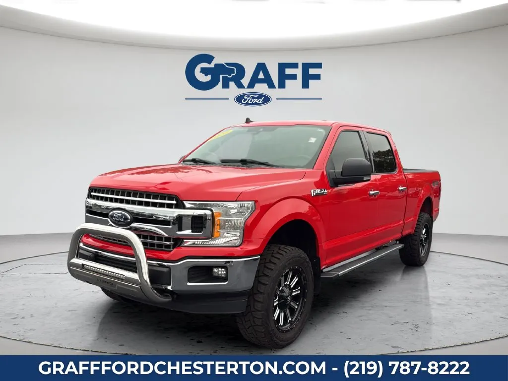 Red 2020 Ford F-150 XLT for sale in Chesterton, IN