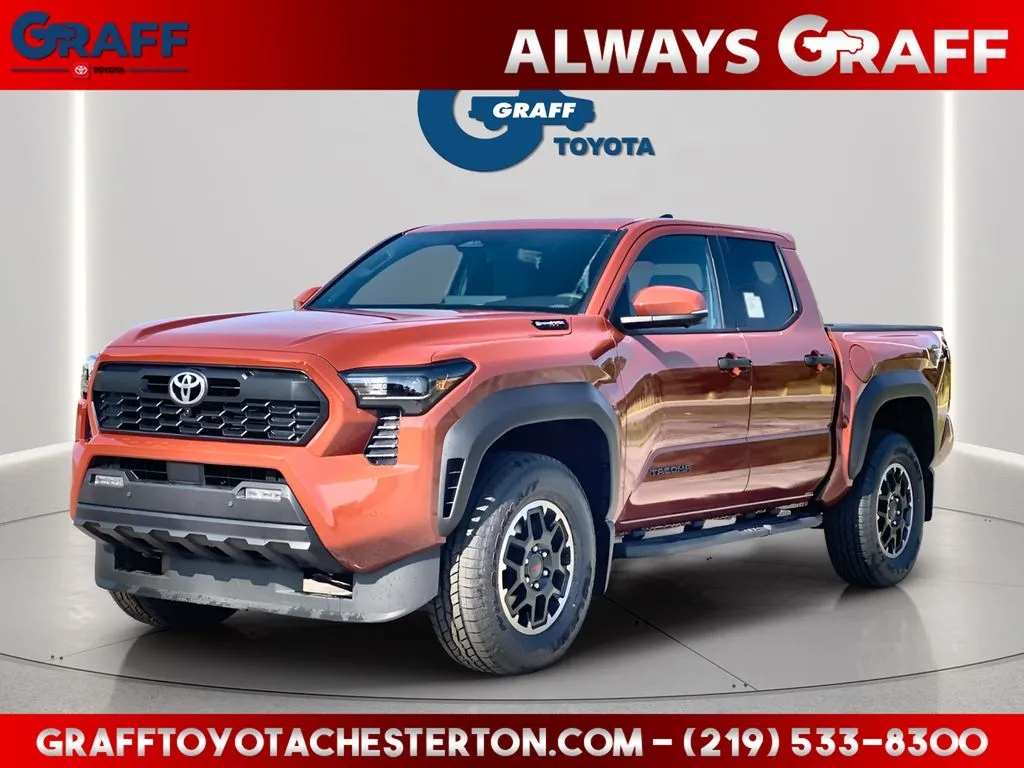 Brown 2025 Toyota Tacoma Hybrid TRD Off Road for sale in Burns Harbor, IN