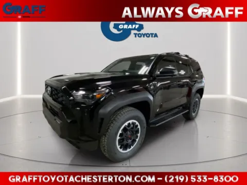 Black 2026 Toyota 4Runner TRD Off-Road Premium for sale in Burns Harbor, IN