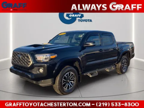 Black 2023 Toyota Tacoma TRD Sport for sale in Burns Harbor, IN