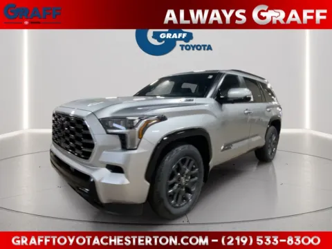 Silver 2026 Toyota Sequoia Platinum for sale in Burns Harbor, IN