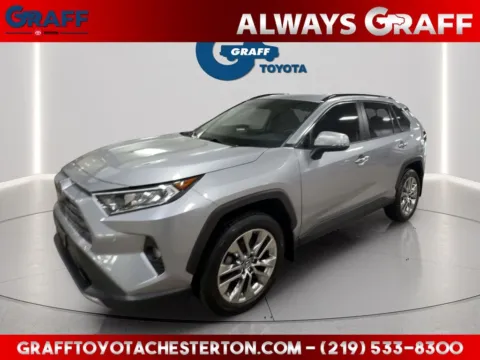 Silver 2019 Toyota RAV4 Limited for sale in Burns Harbor, IN