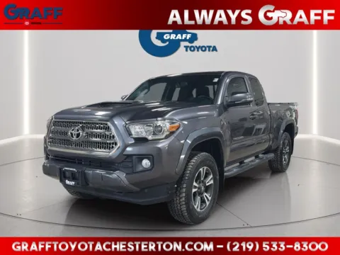 Gray 2017 Toyota Tacoma TRD Sport for sale in Burns Harbor, IN