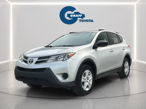 Silver 2015 Toyota RAV4 LE for sale in Burns Harbor, IN