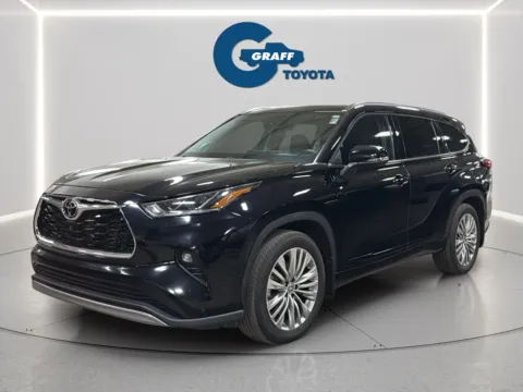 Photos of 2024 Toyota Highlander Platinum for sale in Burns Harbor, IN at Graff Toyota
