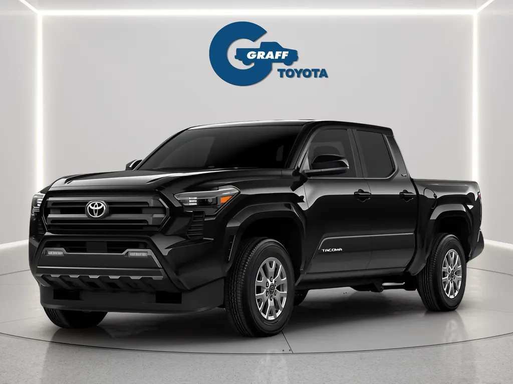 Black 2026 Toyota Tacoma SR5 for sale in Burns Harbor, IN