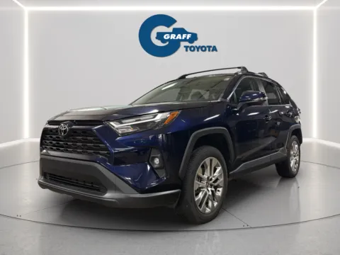 Blue 2023 Toyota RAV4 XLE Premium for sale in Burns Harbor, IN