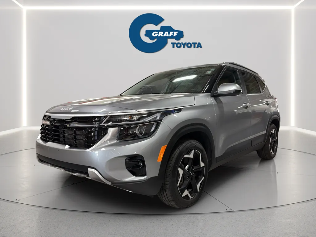 Gray 2024 Kia Seltos EX for sale in Burns Harbor, IN