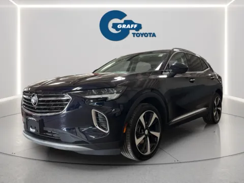 Blue 2021 Buick Envision Essence for sale in Burns Harbor, IN