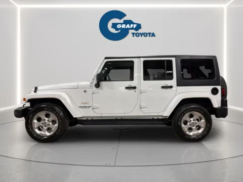 Another view of 2014 Jeep Wrangler Unlimited Sahara for sale in Burns Harbor, IN at Graff Toyota