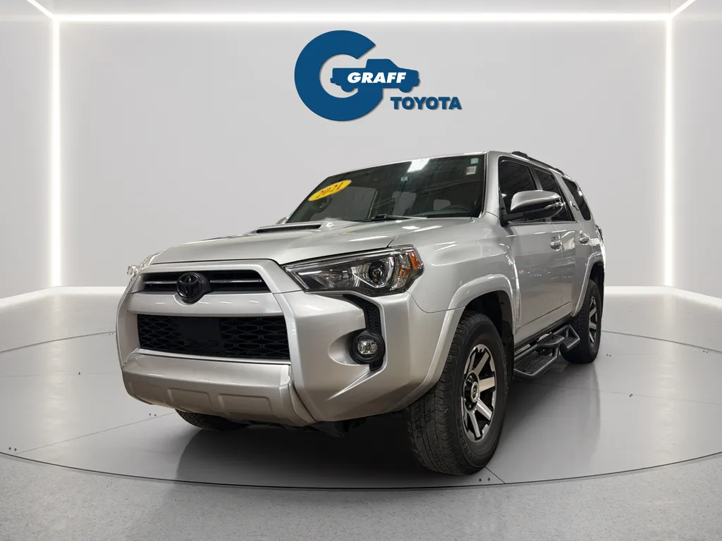 Silver 2021 Toyota 4Runner TRD Off-Road Premium for sale in Burns Harbor, IN