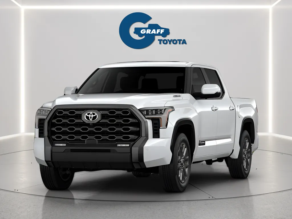 White 2026 Toyota Tundra Hybrid Platinum for sale in Burns Harbor, IN
