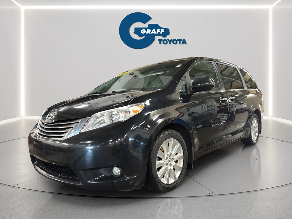 Black 2015 Toyota Sienna XLE for sale in Burns Harbor, IN