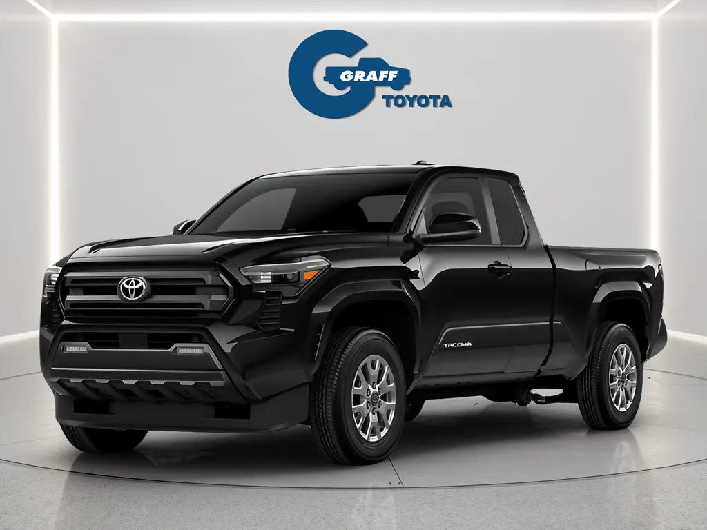 Black 2026 Toyota Tacoma SR5 for sale in Burns Harbor, IN