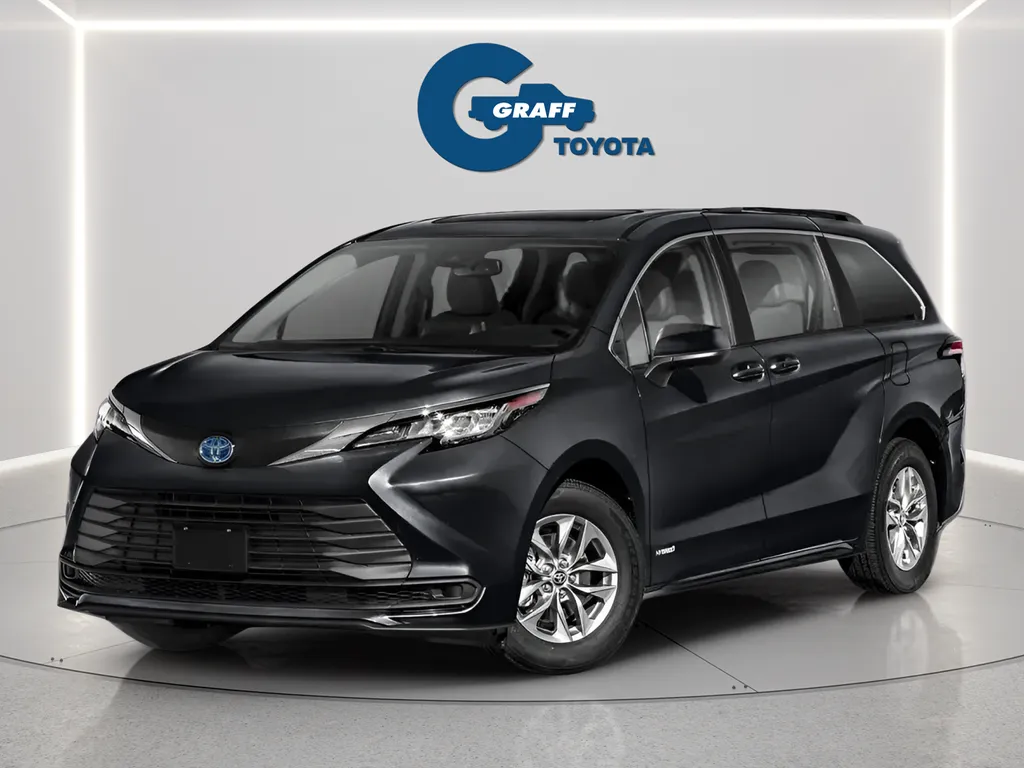 Black 2026 Toyota Sienna XLE for sale in Burns Harbor, IN