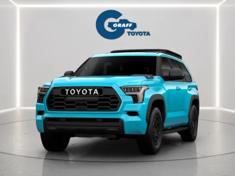 Blue 2026 Toyota Sequoia TRD Pro for sale in Burns Harbor, IN