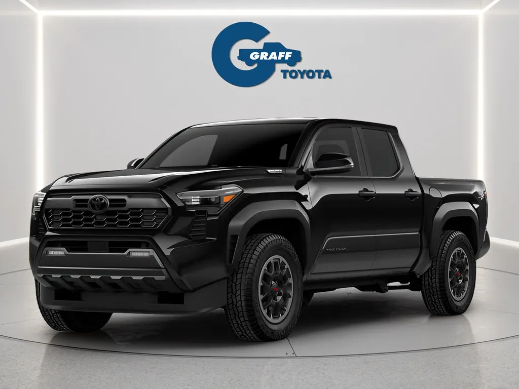 Black 2026 Toyota Tacoma Hybrid TRD Off Road for sale in Burns Harbor, IN
