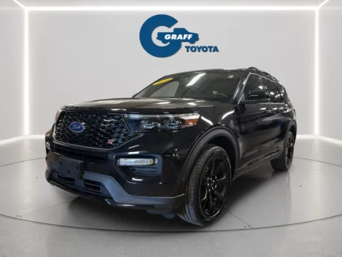 Black 2020 Ford Explorer ST for sale in Burns Harbor, IN