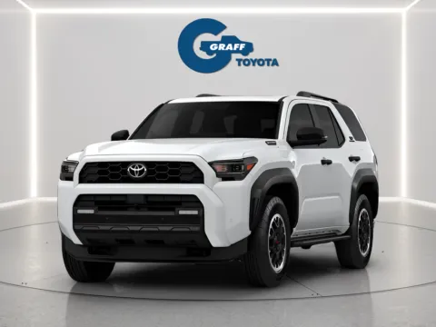 White 2026 Toyota 4Runner i-FORCE MAX Hybrid TRD Off Road Premium for sale in Burns Harbor, IN
