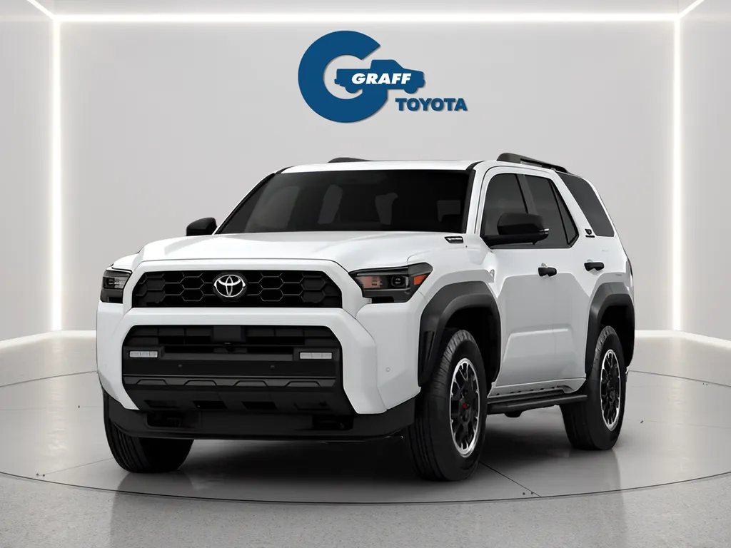 White 2026 Toyota 4Runner i-FORCE MAX Hybrid TRD Off Road Premium for sale in Burns Harbor, IN