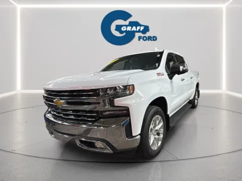 White 2022 Chevrolet Silverado 1500 LTD LTZ for sale in Burns Harbor, IN