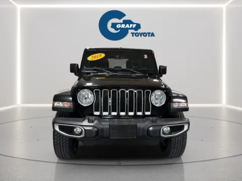 Another view of 2018 Jeep Wrangler Unlimited Sahara for sale in Burns Harbor, IN at Graff Toyota