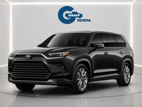 Black 2026 Toyota Grand Highlander Platinum for sale in Burns Harbor, IN