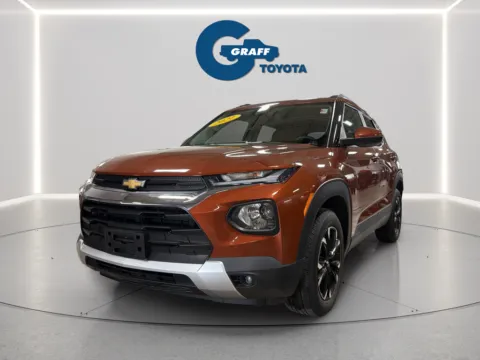 Orange 2021 Chevrolet TrailBlazer LT for sale in Burns Harbor, IN