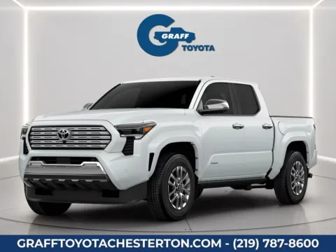 White 2026 Toyota Tacoma Limited for sale in Burns Harbor, IN