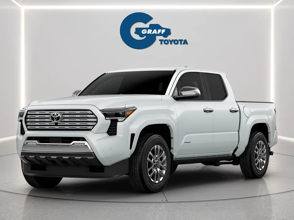 White 2026 Toyota Tacoma Limited for sale in Burns Harbor, IN