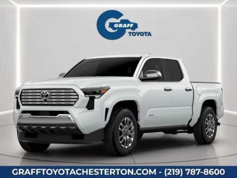 White 2026 Toyota Tacoma Limited for sale in Burns Harbor, IN