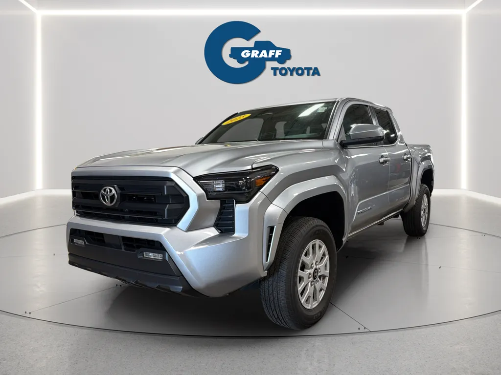 Silver 2025 Toyota Tacoma SR5 for sale in Burns Harbor, IN