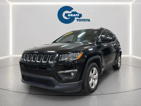 Black 2018 Jeep Compass Latitude for sale in Burns Harbor, IN