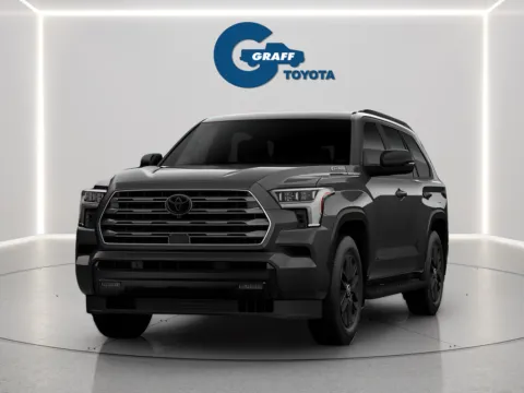 Black 2026 Toyota Sequoia Limited for sale in Burns Harbor, IN