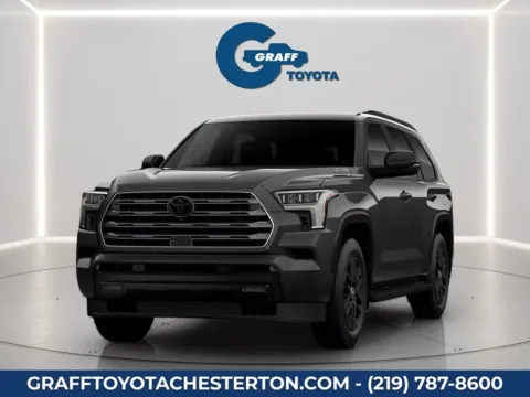 Black 2026 Toyota Sequoia Limited for sale in Burns Harbor, IN