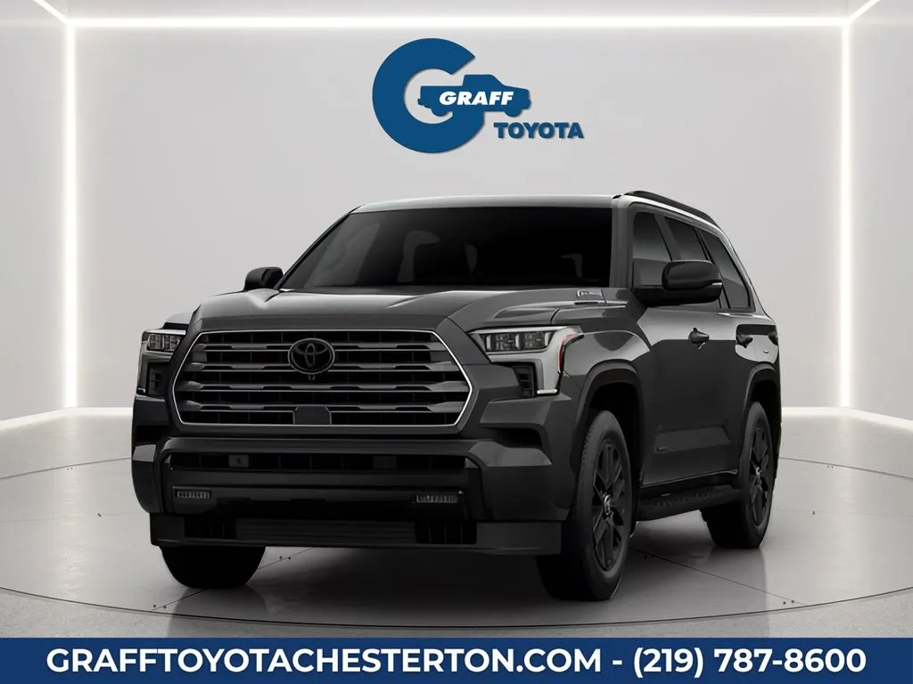 Black 2026 Toyota Sequoia Limited for sale in Burns Harbor, IN