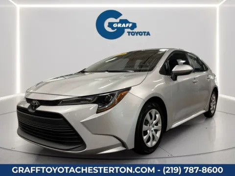 Silver 2024 Toyota Corolla LE for sale in Burns Harbor, IN