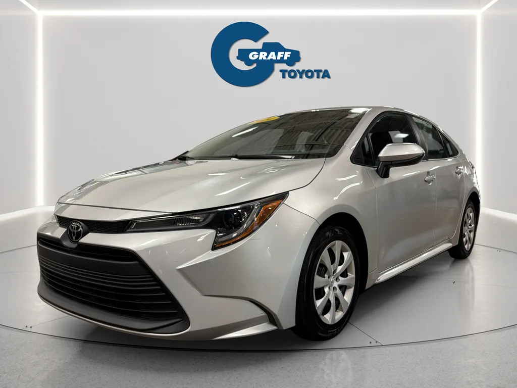 Silver 2024 Toyota Corolla LE for sale in Burns Harbor, IN