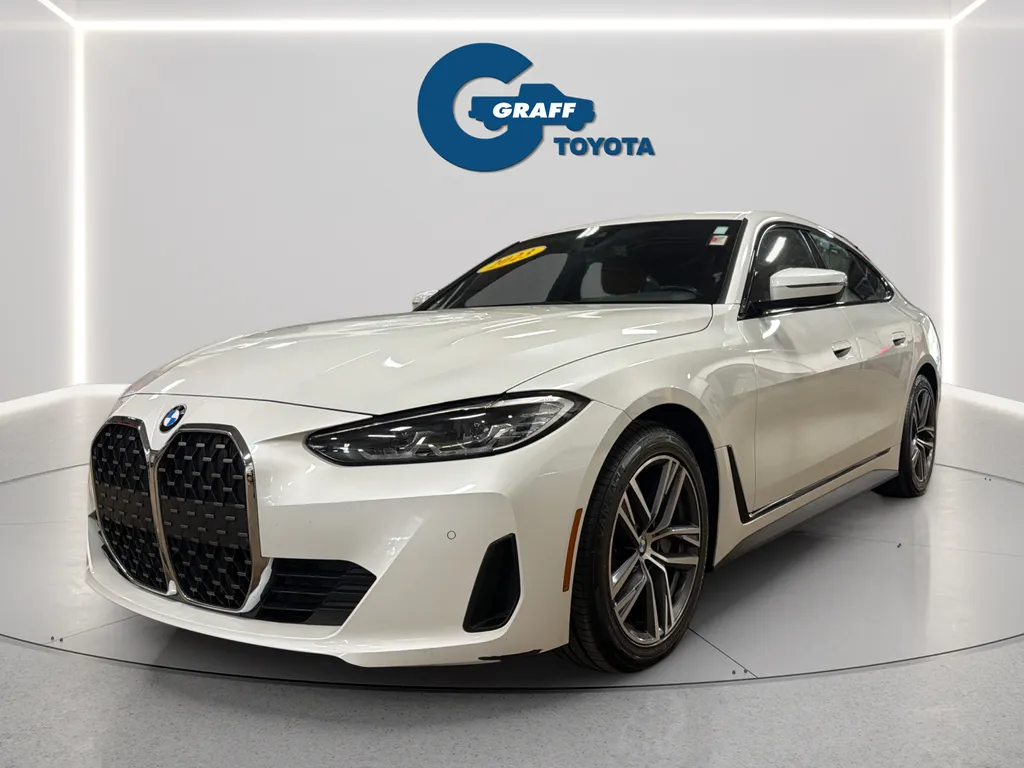 White 2023 BMW 4 Series 430i Gran Coupe for sale in Burns Harbor, IN