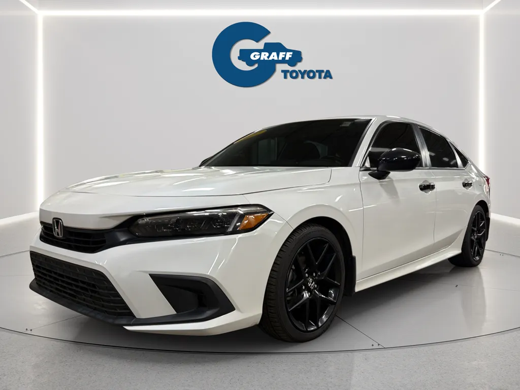 White 2022 Honda Civic Sport for sale in Burns Harbor, IN