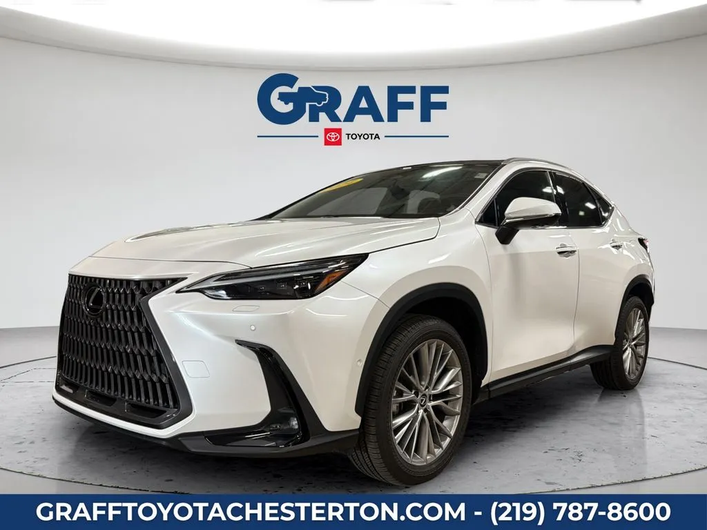 White 2024 Lexus NX 350h Luxury for sale in Burns Harbor, IN