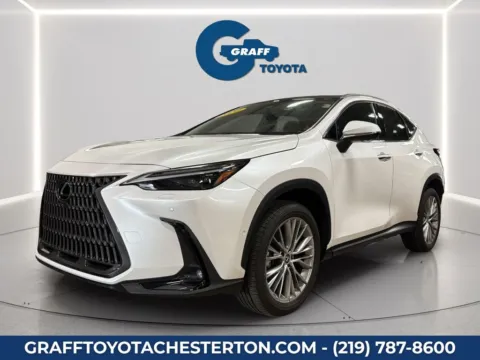 White 2024 Lexus NX 350h Luxury for sale in Burns Harbor, IN