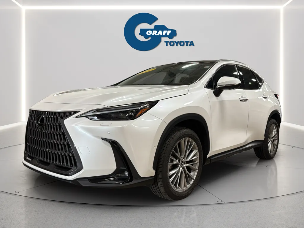 White 2024 Lexus NX 350h Luxury for sale in Burns Harbor, IN