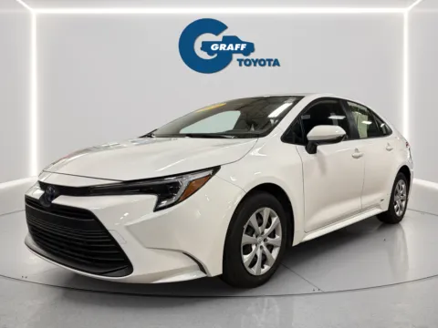 White 2024 Toyota Corolla Hybrid LE for sale in Burns Harbor, IN