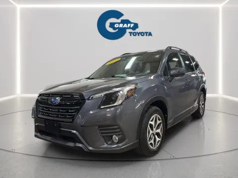 Gray 2022 Subaru Forester Premium for sale in Burns Harbor, IN