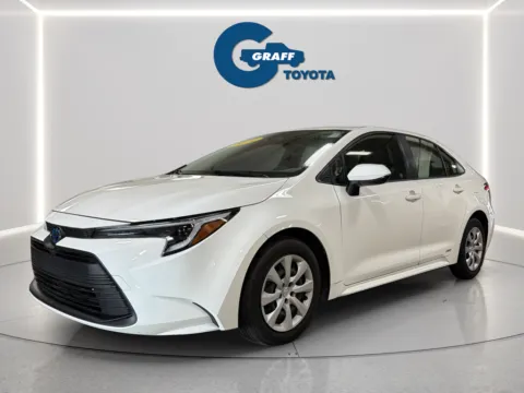 White 2024 Toyota Corolla Hybrid LE for sale in Burns Harbor, IN